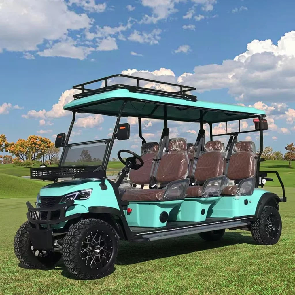 Hot Sale Mini Mingko Golf Buggy 6 Seater Electric Golf Cart Carplay Screen for Sale
