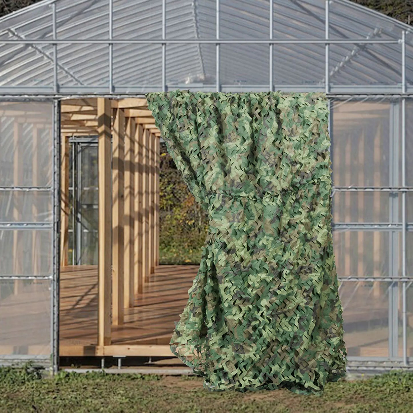 Bymaocar Camouflage Netting Sunshade for Camping and Hunting