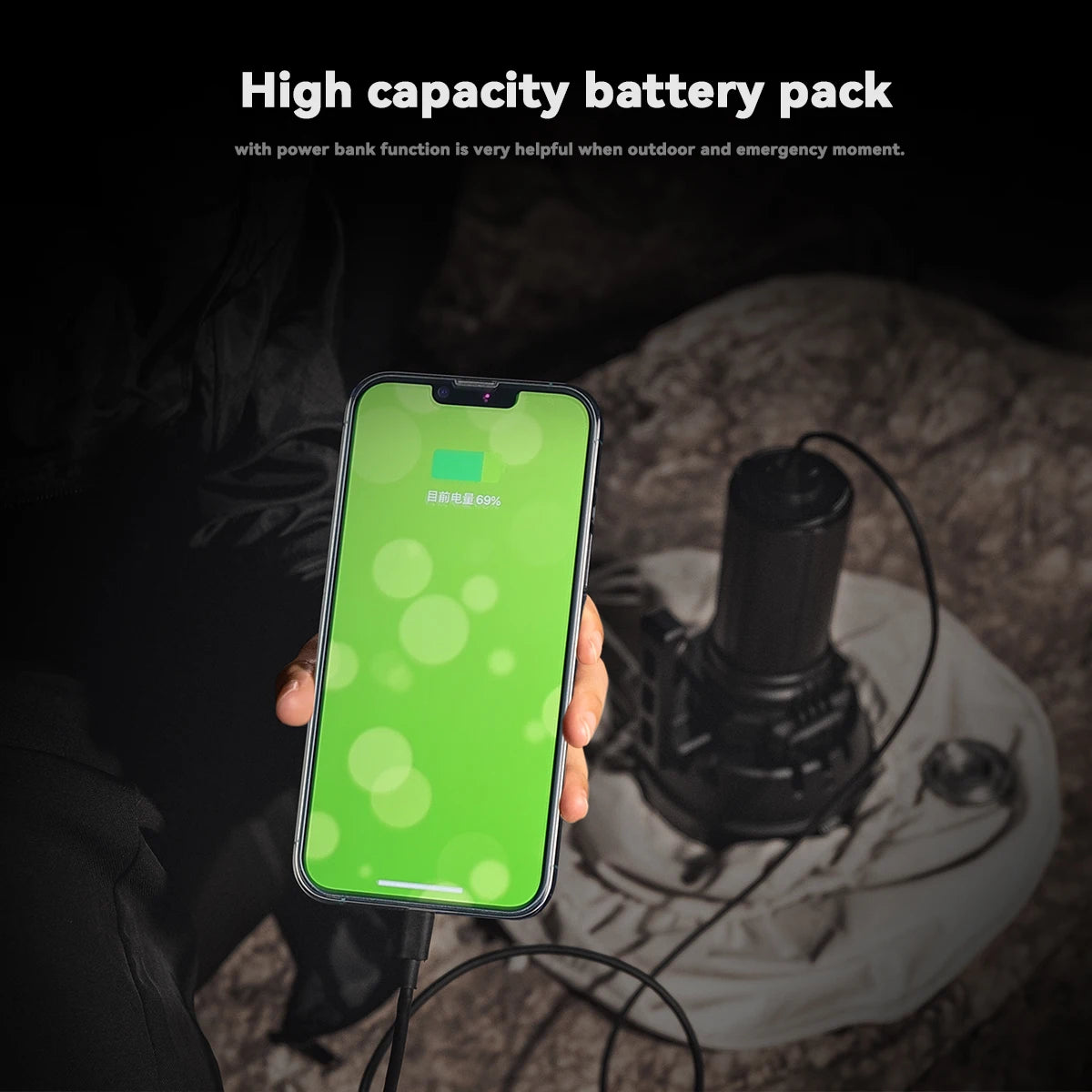 IMALENT MS32 200000 Lumen Super Bright Flashlight Range 1618m High Power Flashlight LED Rechargeable Professional Searchlight