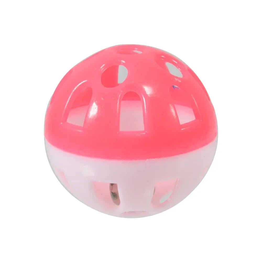 Parrot Toy Bell Ball Rolling Hollow For Parakeet Cockatiel Birds