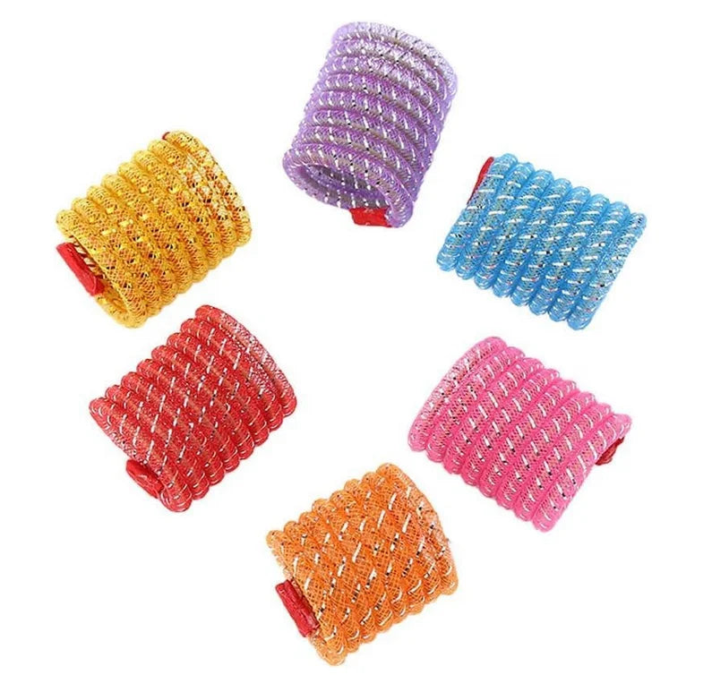 Interactive Spring Cat Toy Featuring Bite Resistant Wool Ball