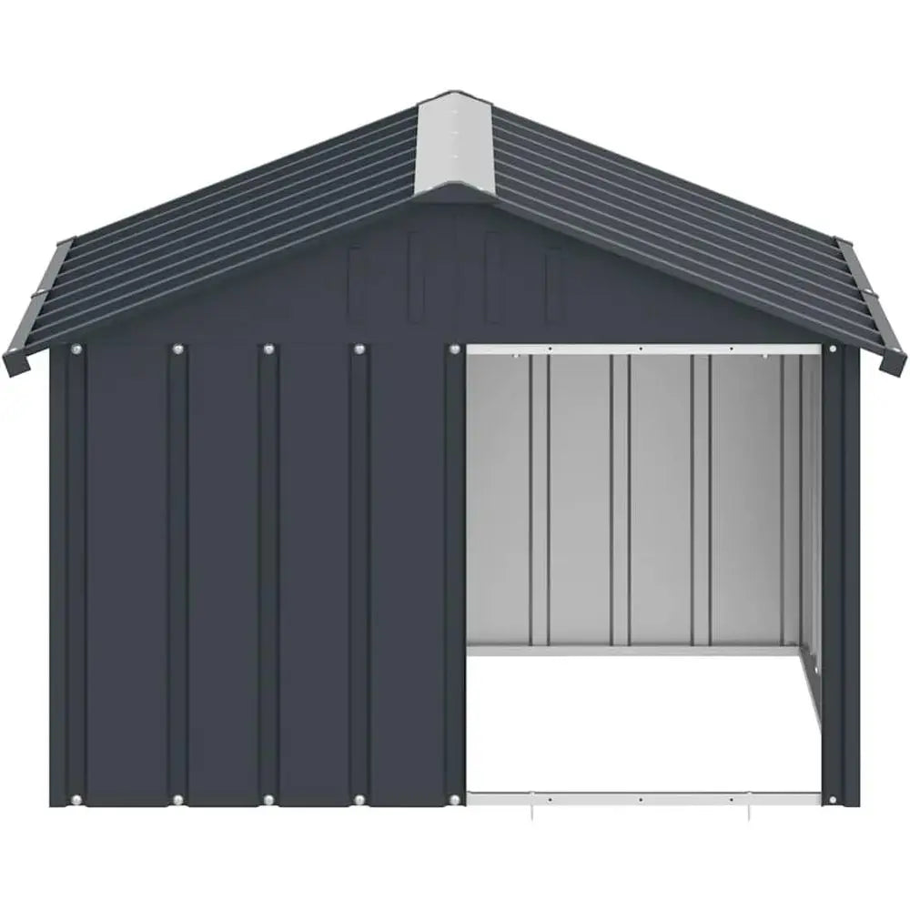 Durable Galvanized Steel Outdoor Dog House And Pet Kennel