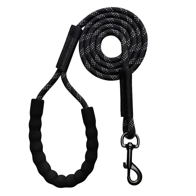 Reflective Nylon Dog Leash For Walking And Training