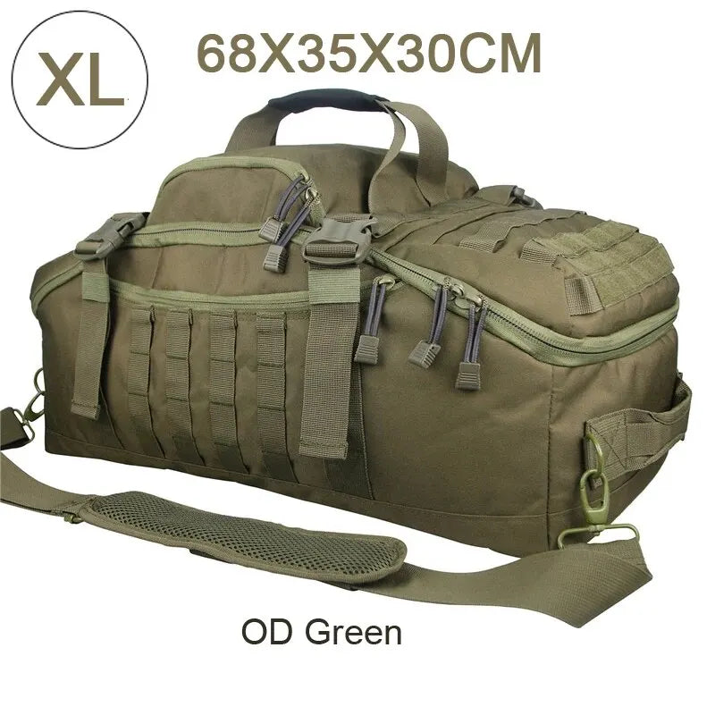 LQARMY Durable Nylon Backpack For Hiking Travel And Outdoor Use