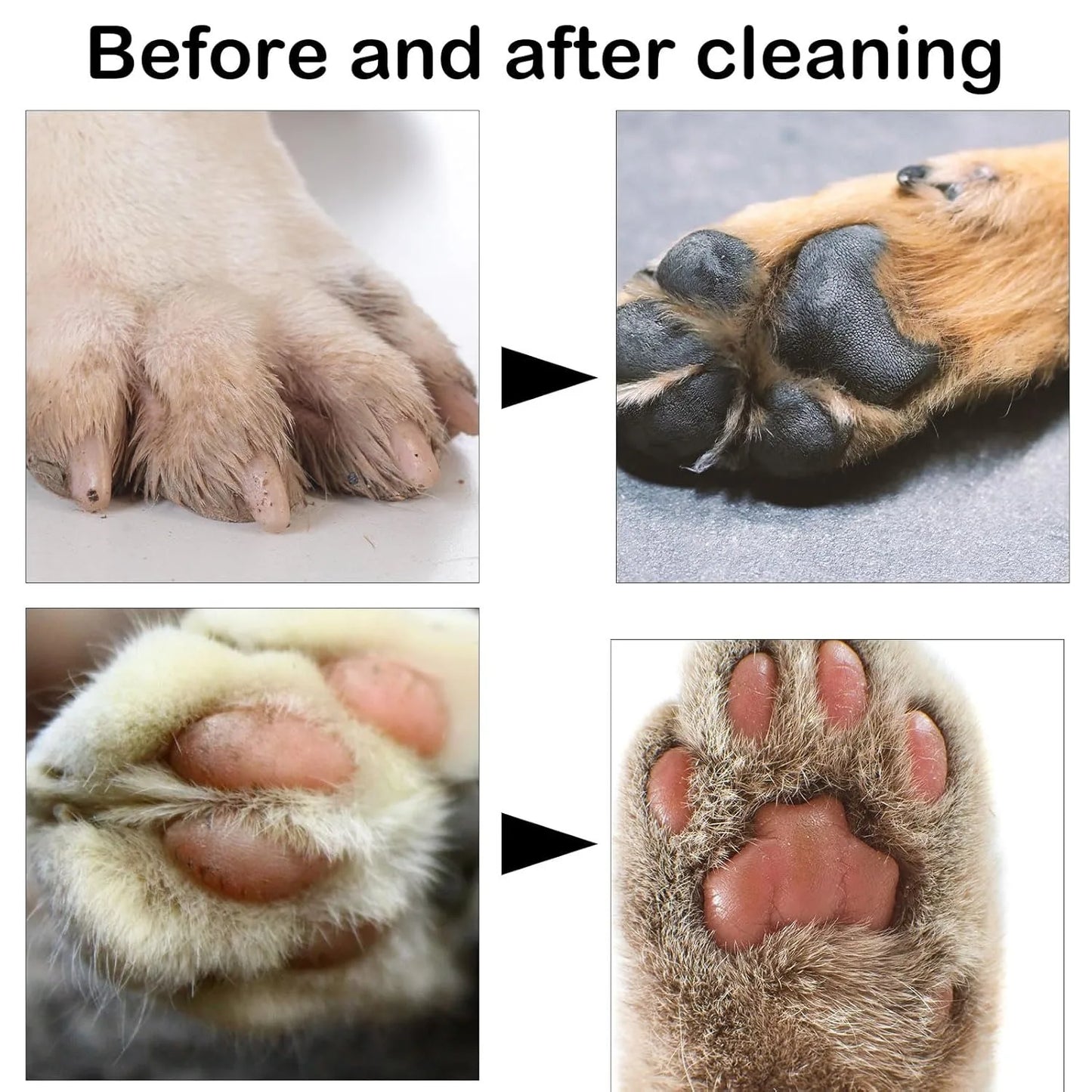 Portable Dog Paw Washer Cup With Silicone Brush Mud Removal