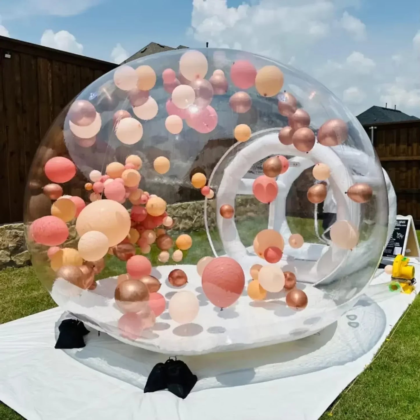 Inflatable Bubble Tent Dome For Kids Parties And Weddings
