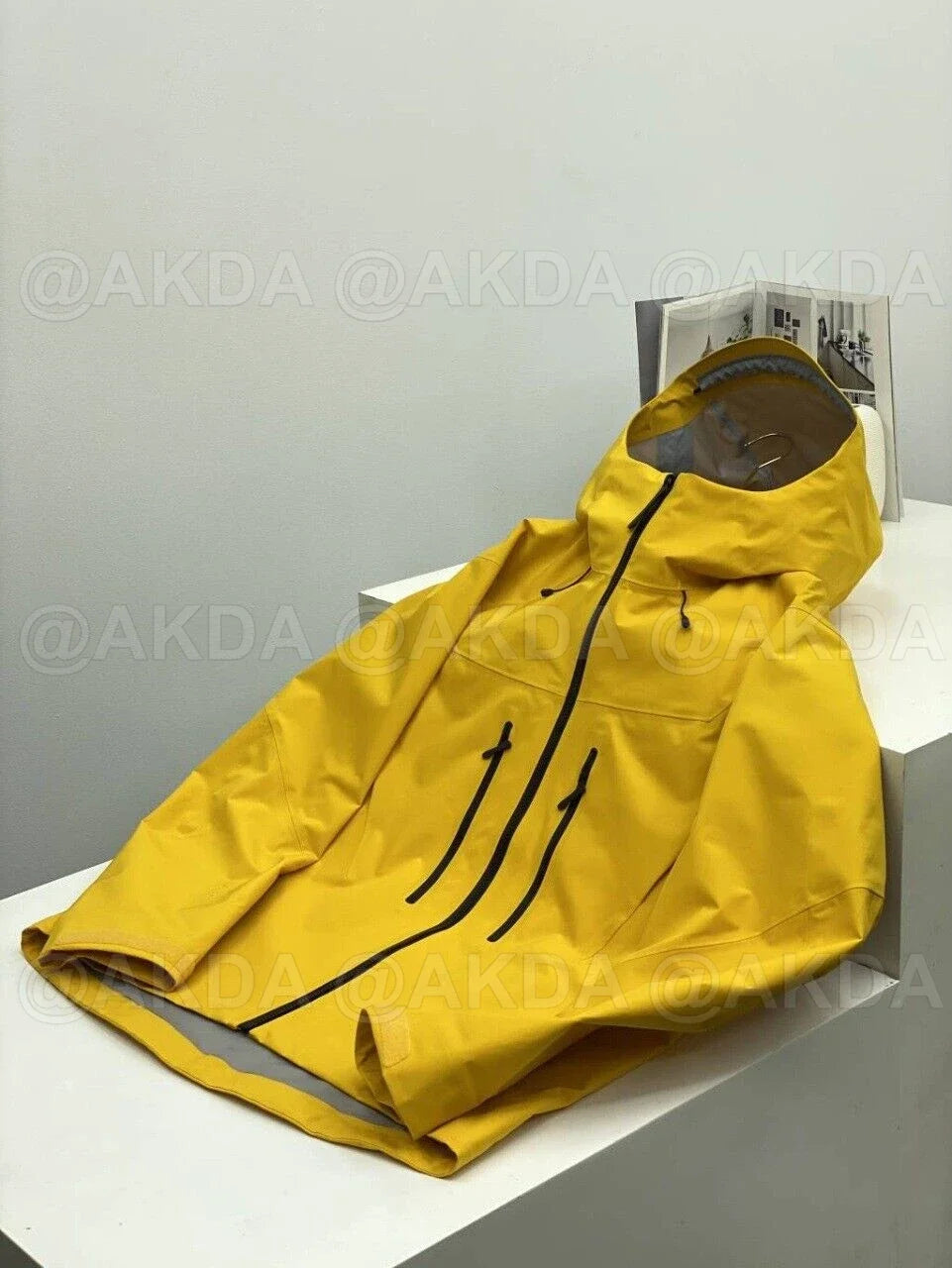 Three Layer Waterproof Windbreaker Jacket Unisex Camping Hiking