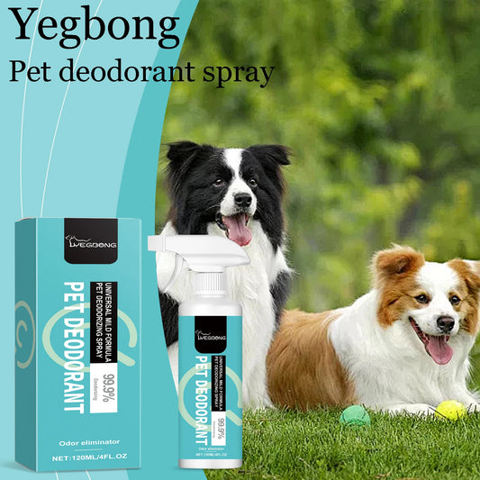 YEGBONG Pet Deodorant Spray For Dogs And Cats Odor Eliminator