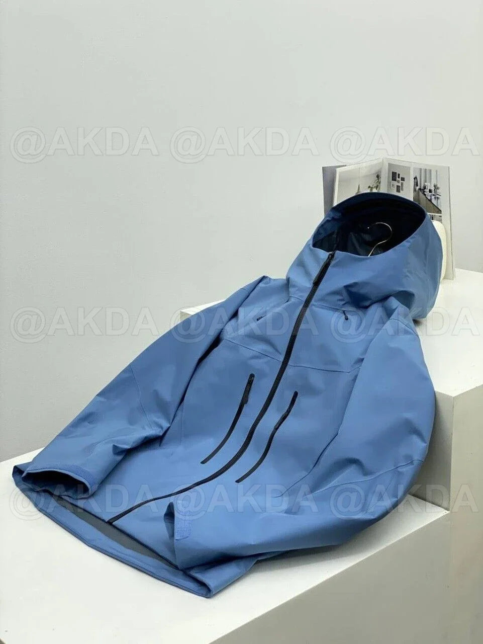 Three Layer Waterproof Windbreaker Jacket Unisex Camping Hiking