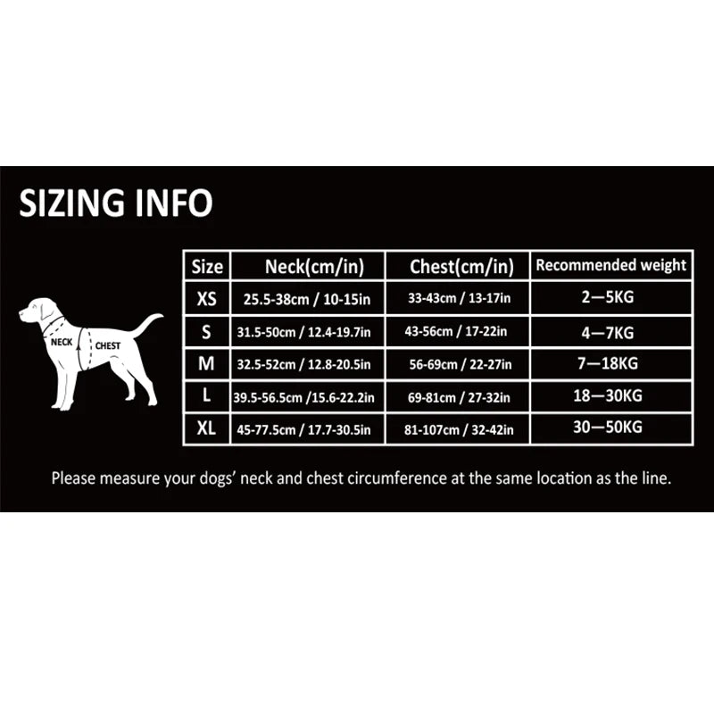 TRUELOVE CN Reflective Nylon Dog Harness No Pull Adjustable