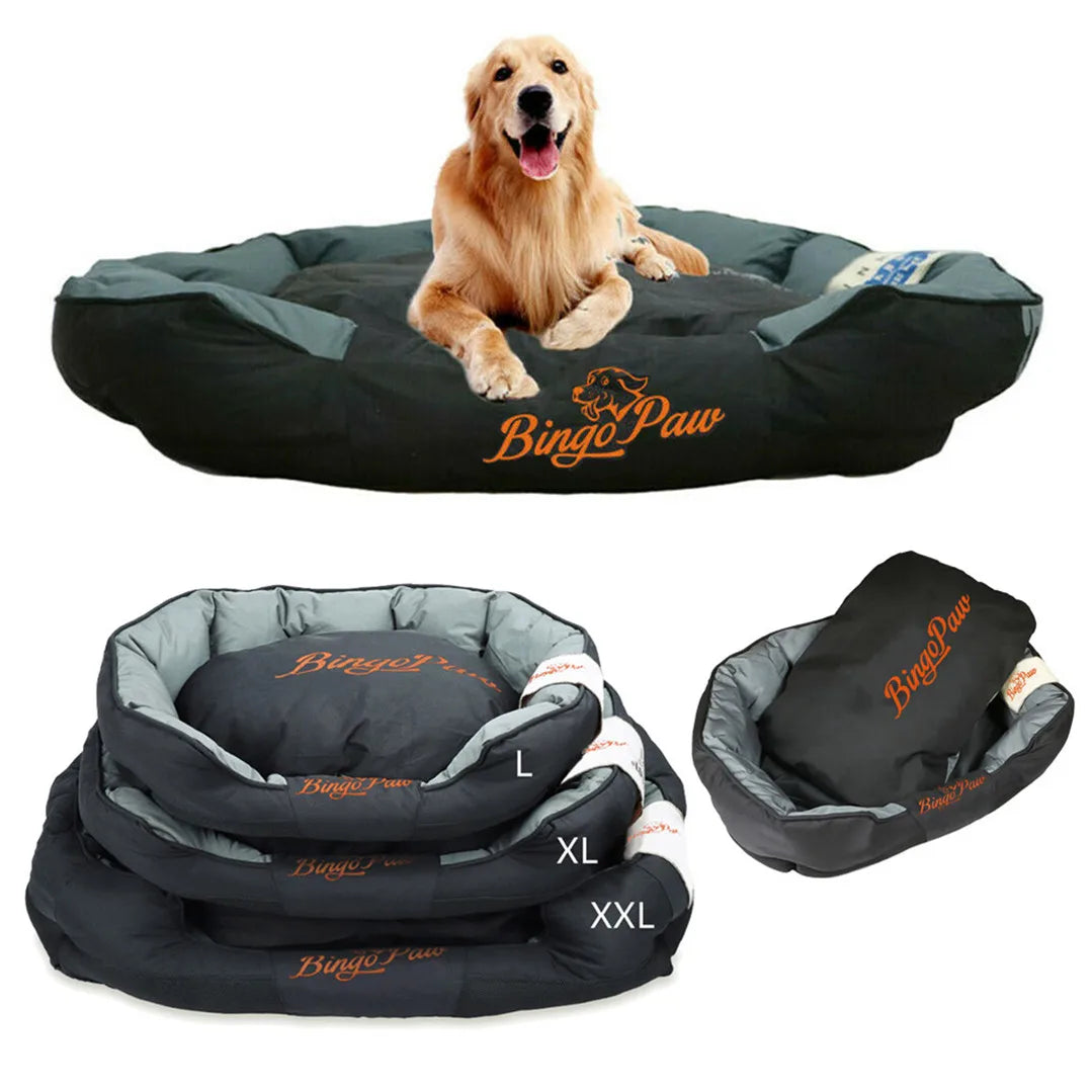 BINGOPAW Waterproof Orthopedic Dog Bed, Washable Sofa Bed