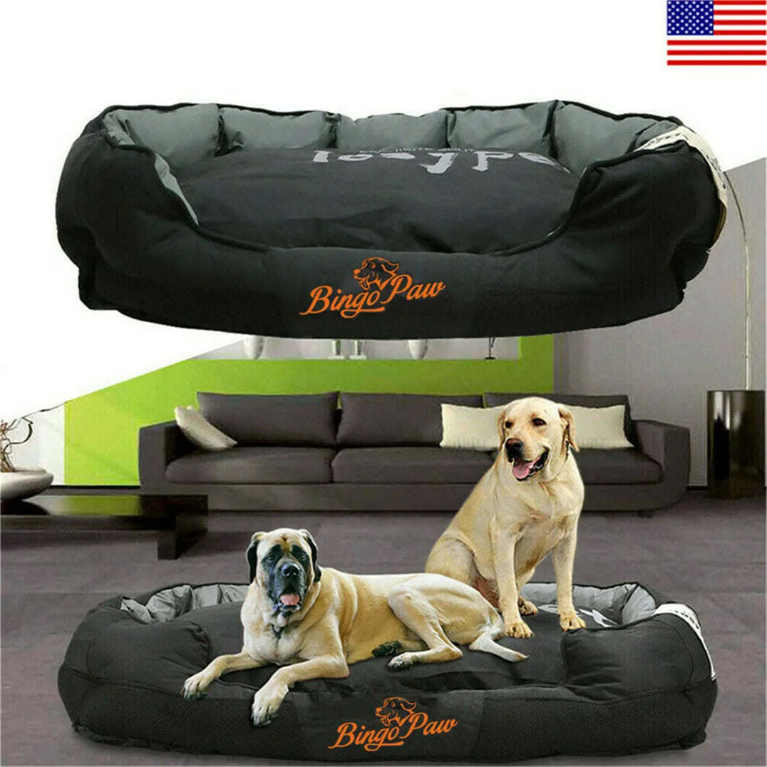 BINGOPAW Waterproof Orthopedic Dog Bed, Washable Sofa Bed