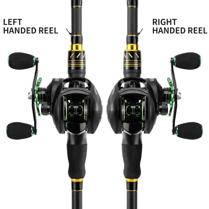 Linnhue BS2000 Baitcasting Reel For Saltwater And Freshwater