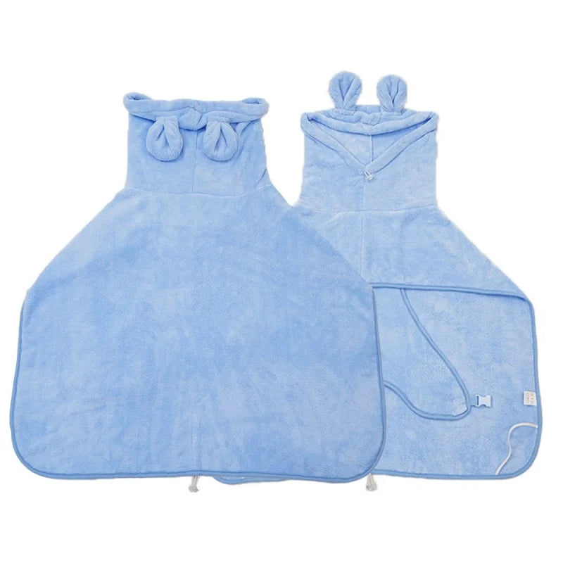 Dog Bathrobe Microfiber Super Absorbent Pet Towel Quick Dry