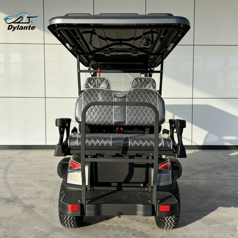Buy Factory Made Electric Golf ATV Maintenance Free Battery 48V 100ah 4 Wheels 4kw AC Motor China Off-Road Golf Cart