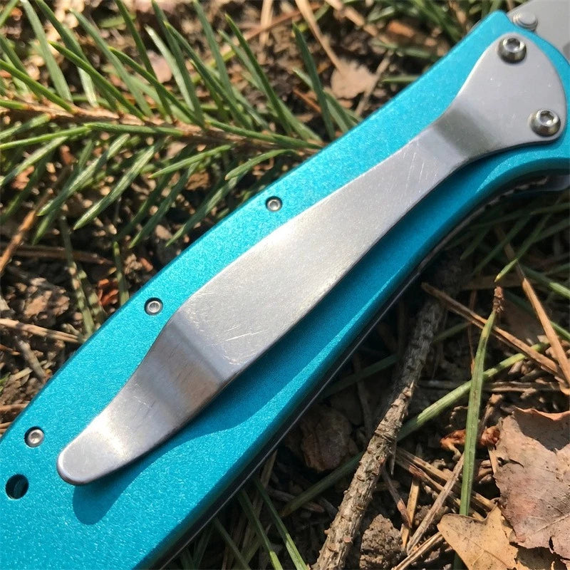 Ken 1660 Folding Knife Multi-color Pocket Knife Multifunctional EDC Lightweight Knife Durable Suitable for Camping Fishing Tools