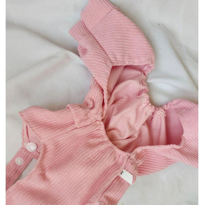 Durable Polyester Dog Jumpsuit Overalls With Straps