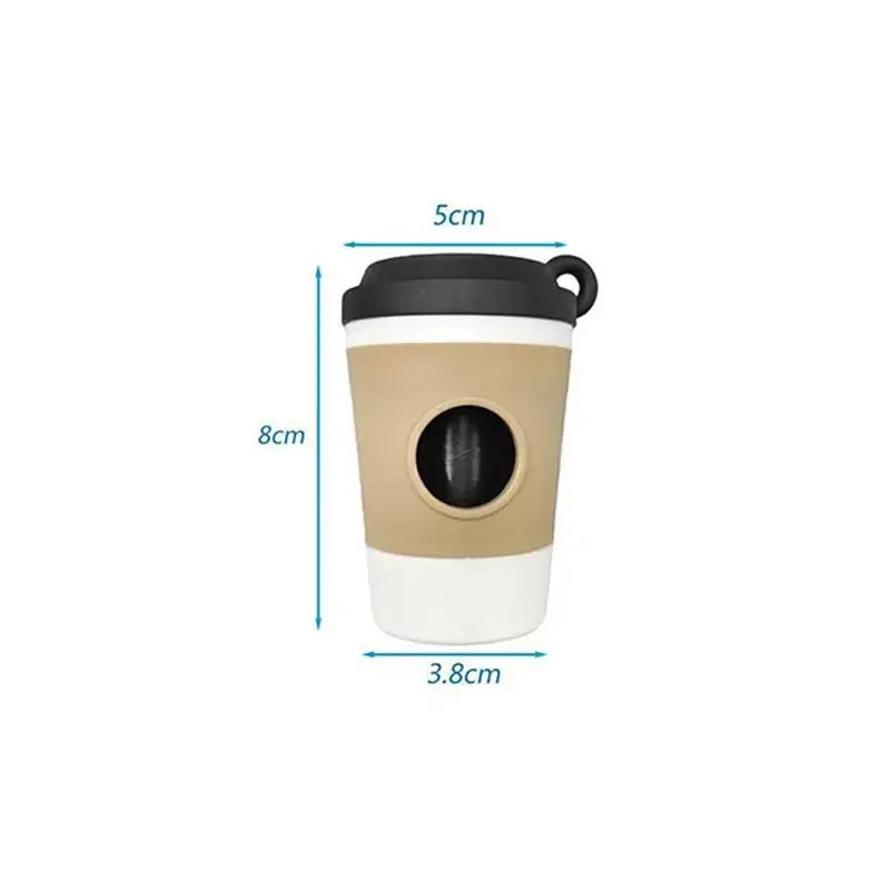 Portable Dog Poop Trash Can Dispenser With Garbage Bag Storage