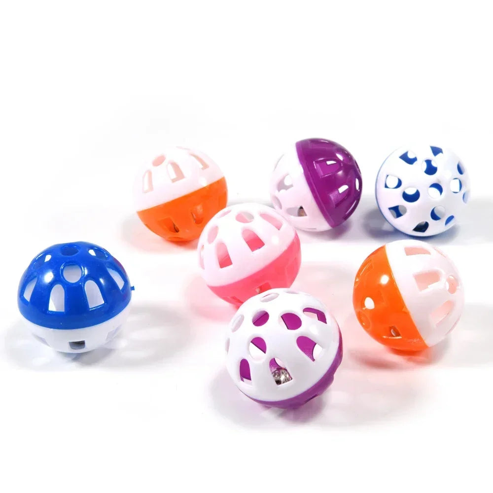 Parrot Toy Bell Ball Rolling Hollow For Parakeet Cockatiel Birds