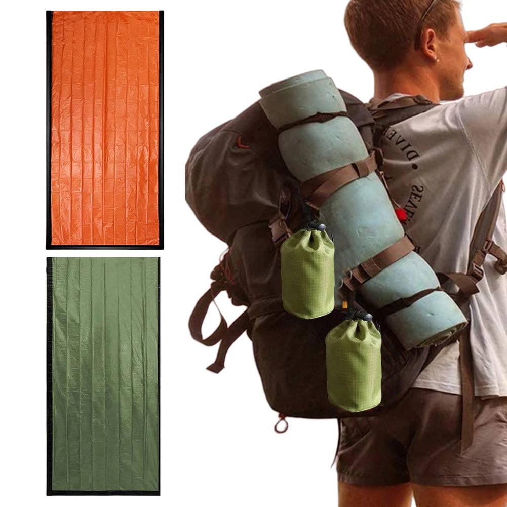 Shunmaii Portable Waterproof Emergency Survival Sleeping Bag Bivy Sack