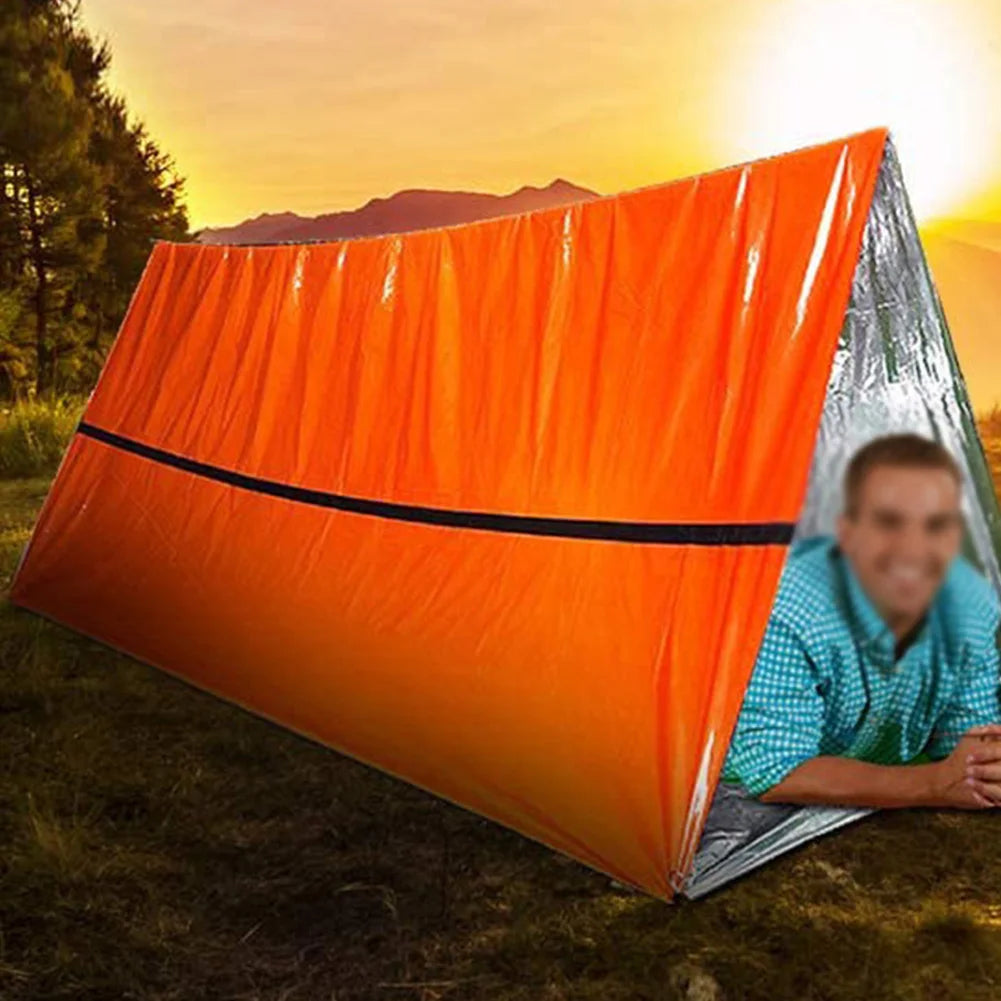 Shunmaii Portable Waterproof Emergency Survival Sleeping Bag Bivy Sack
