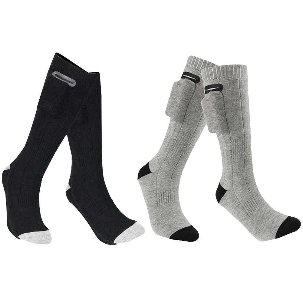 Electric Heated Socks With 3 Modes Battery Powered Foot Warmer