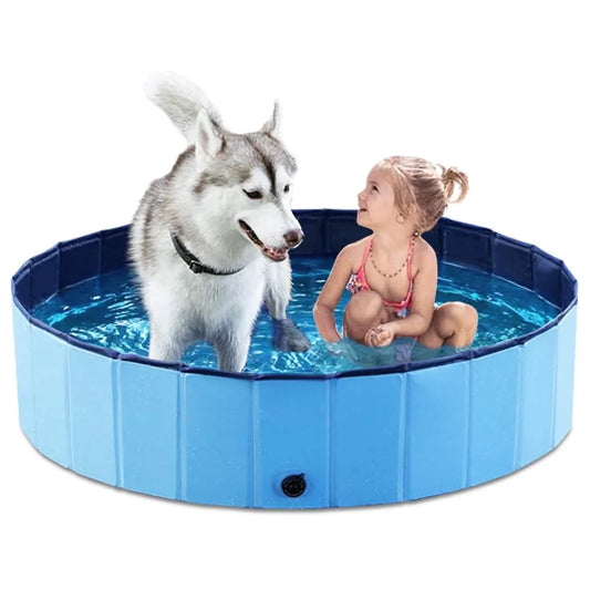 CWV Foldable Dog Swimming Pool And Portable Grooming Tub