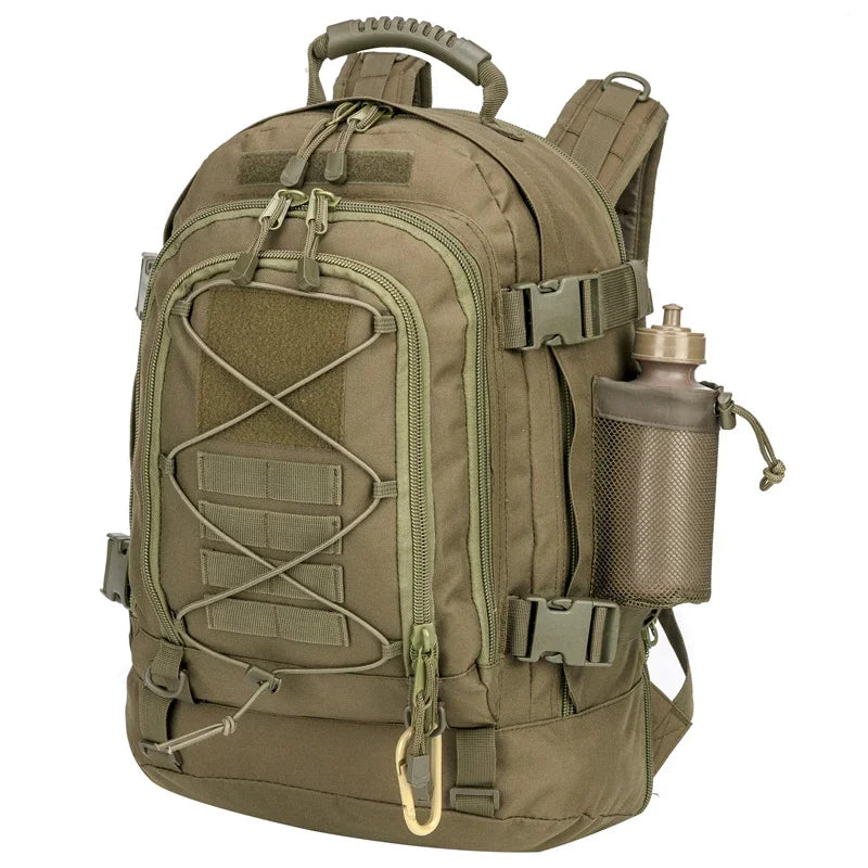 LQARMY Tactical Backpack MOLLE Assault Pack for Hiking Camping