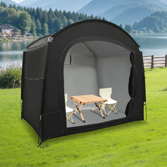 Bymaocar Waterproof Oxford Bike Storage Tent With UV Protection