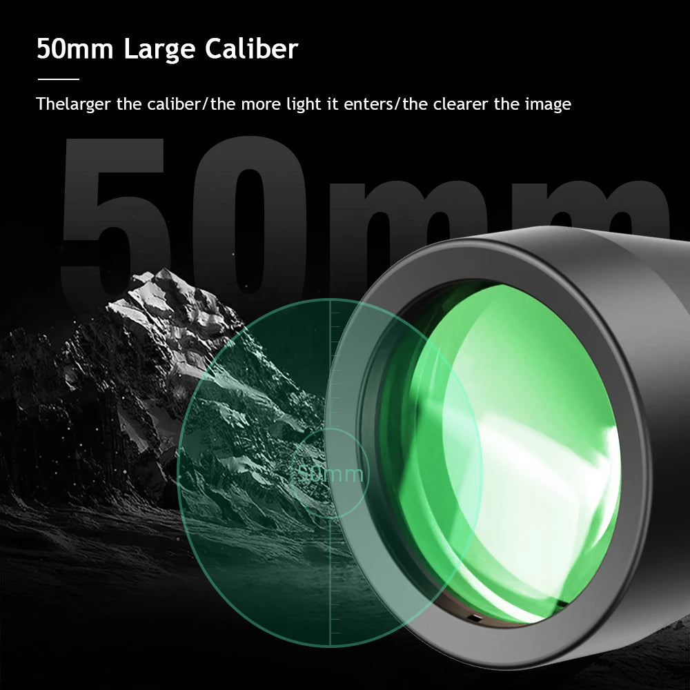Professional 180x Binoculars With BAK4 Prism Waterproof