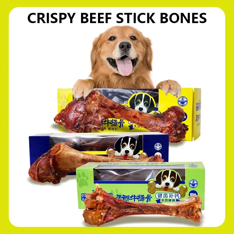 NONEDog Crispy Beef Stick Bone Treats For Dogs