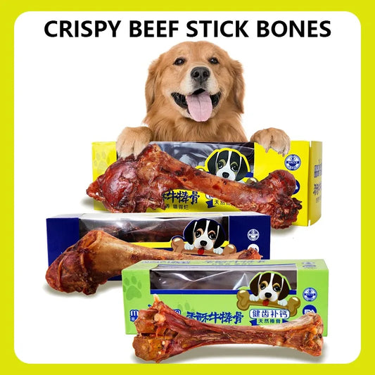 NONEDog Crispy Beef Stick Bone Treats For Dogs