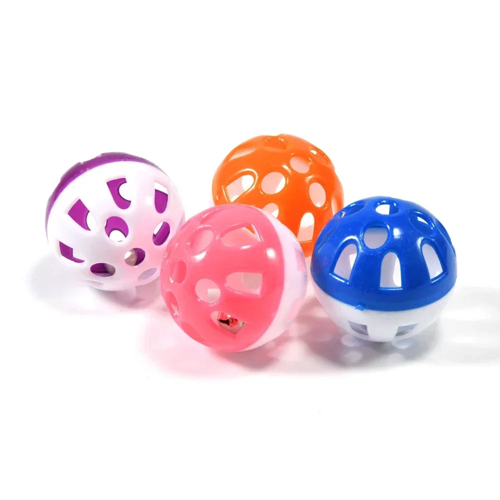 Parrot Toy Bell Ball Rolling Hollow For Parakeet Cockatiel Birds