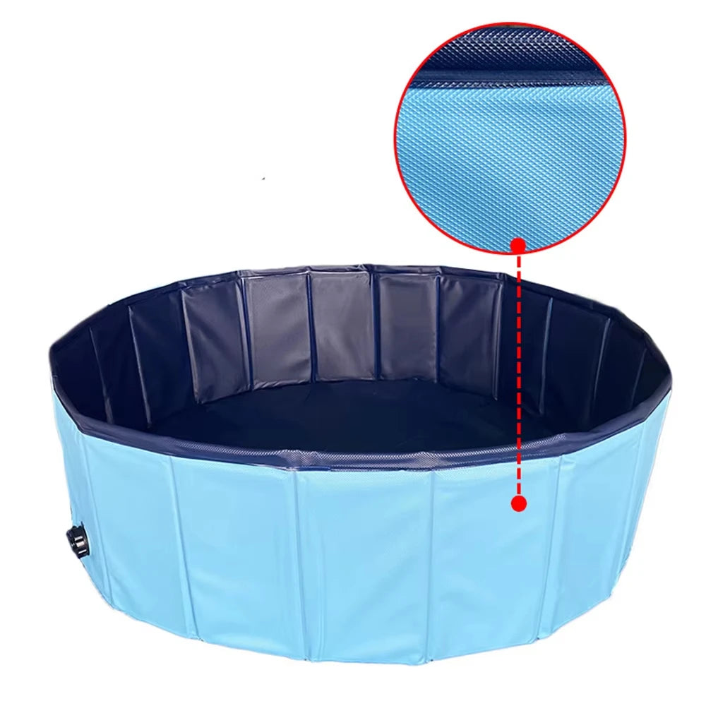 CWV Foldable Dog Swimming Pool And Portable Grooming Tub