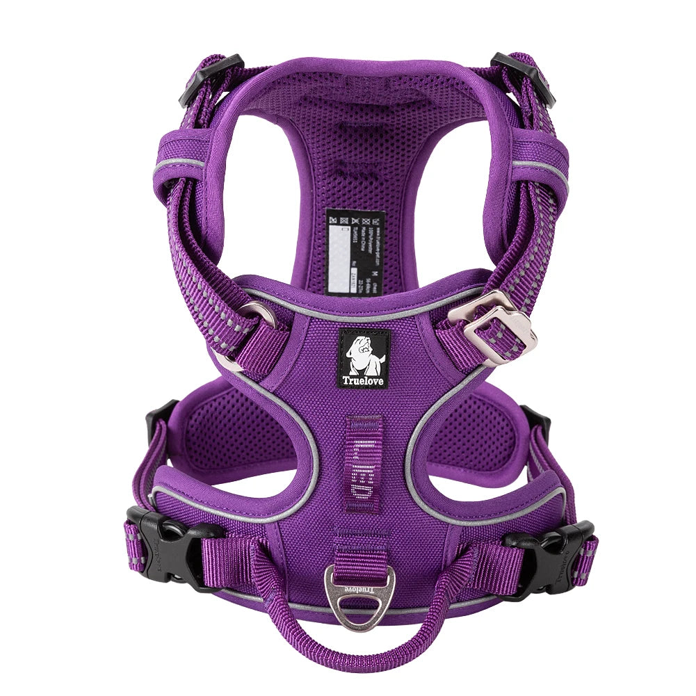 Winhyepet Reflective Padded Dog Training Vest With Adjustable Straps