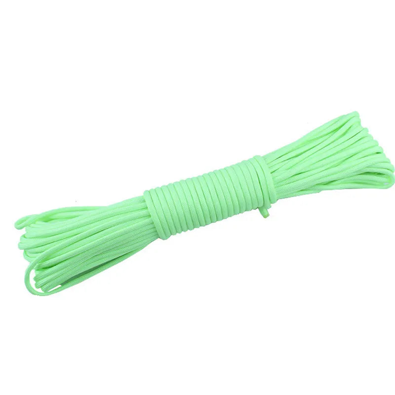 Luminous Nine-Strand Paracord Nylon Glow In The Dark