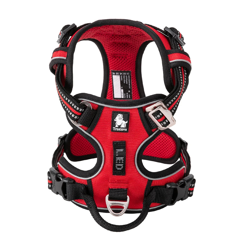 Winhyepet Reflective Padded Dog Training Vest With Adjustable Straps
