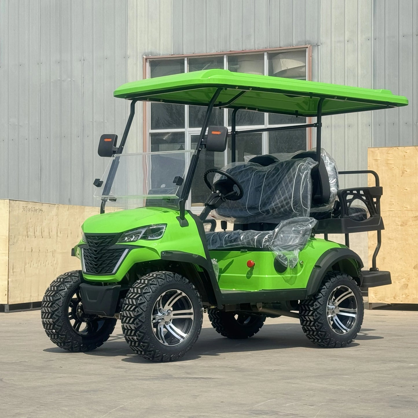 Hot Sale Mini Mingko Golf Buggy 6 Seater Electric Golf Cart Carplay Screen for Sale