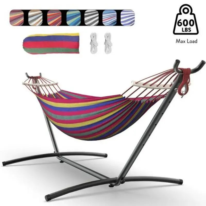 Gyroor Hammock With Adjustable Stand And Storage Bag