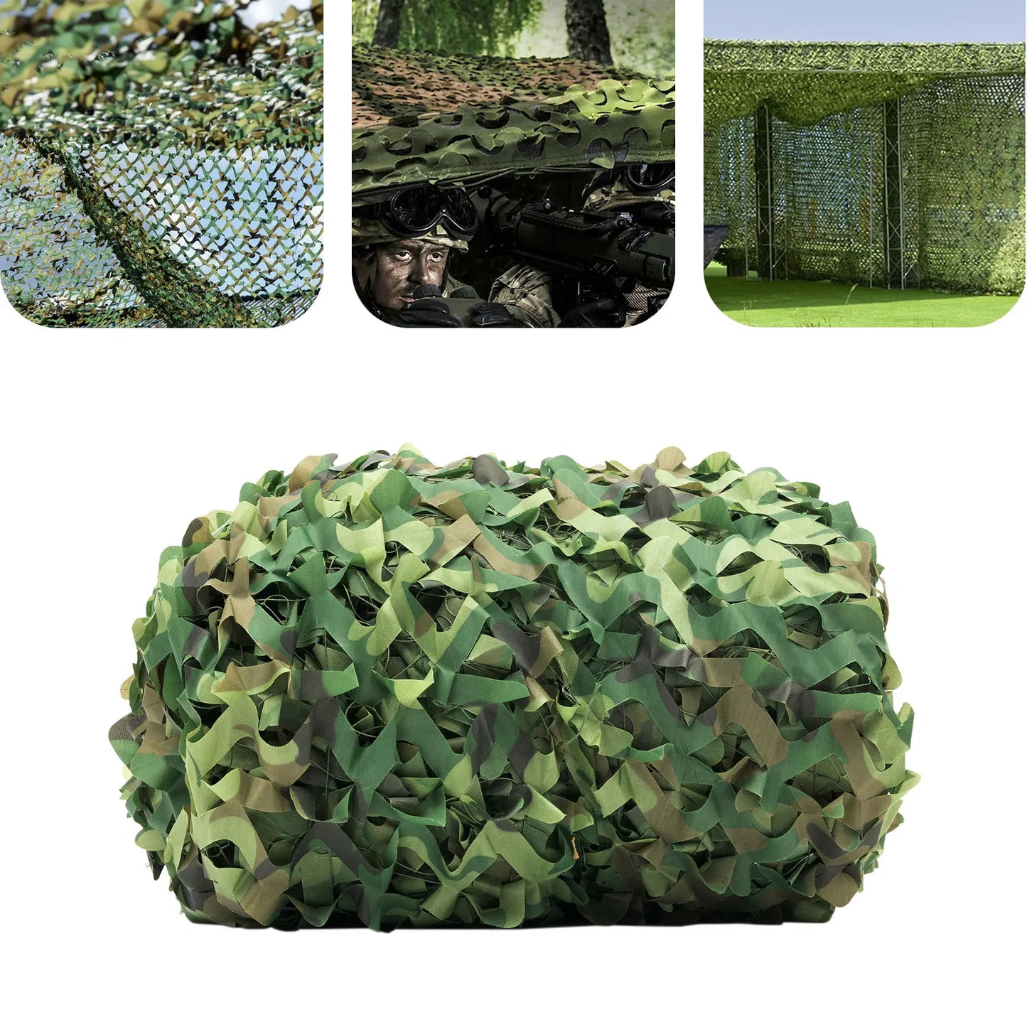 Bymaocar Camouflage Netting Sunshade for Camping and Hunting