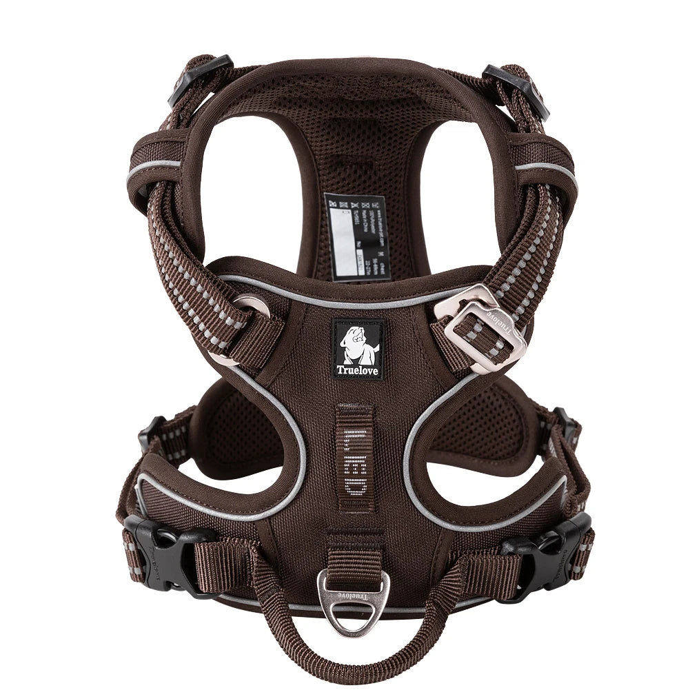 Winhyepet Reflective Padded Dog Training Vest With Adjustable Straps