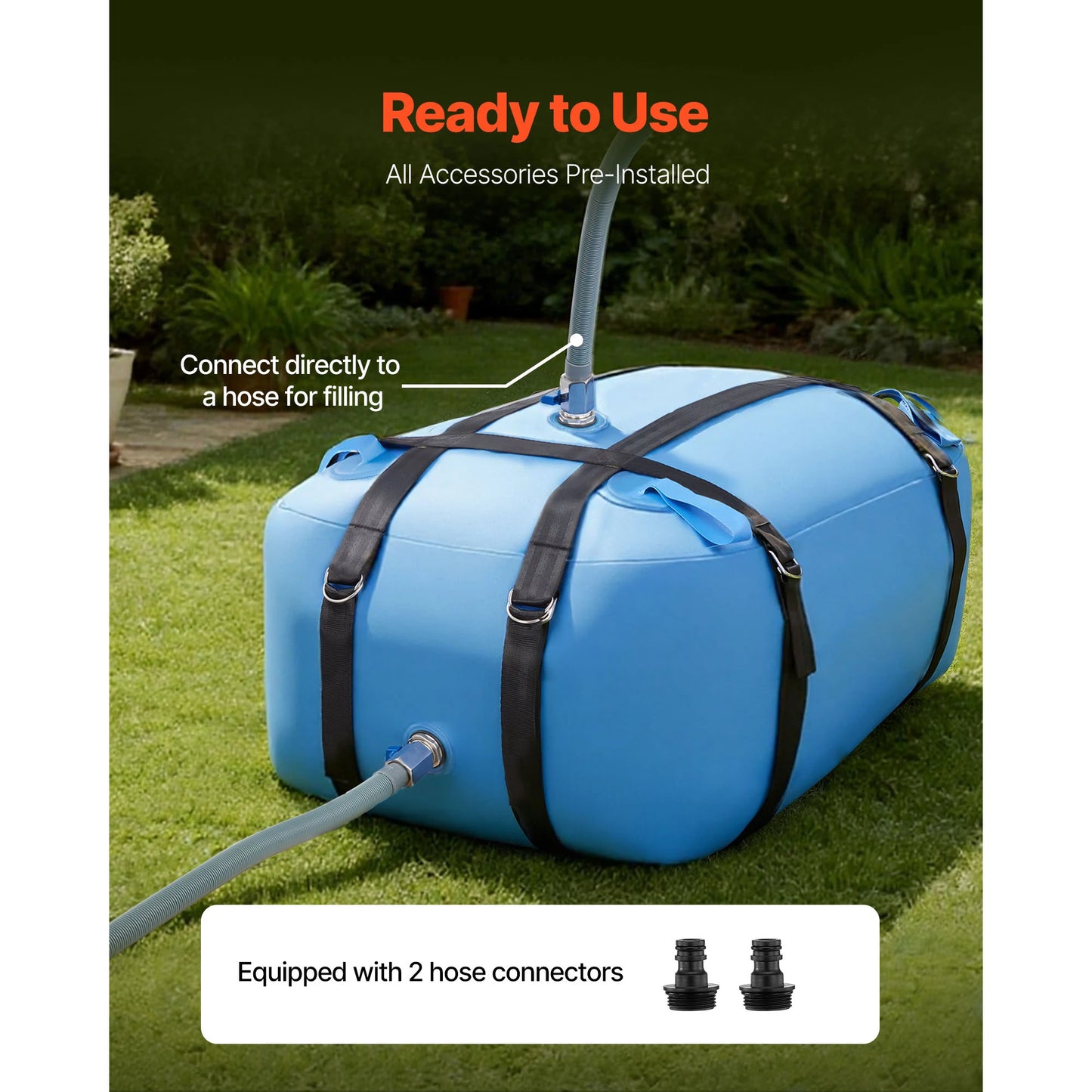SucceBuy Water Storage Bladder TPU Water Bag For Camping