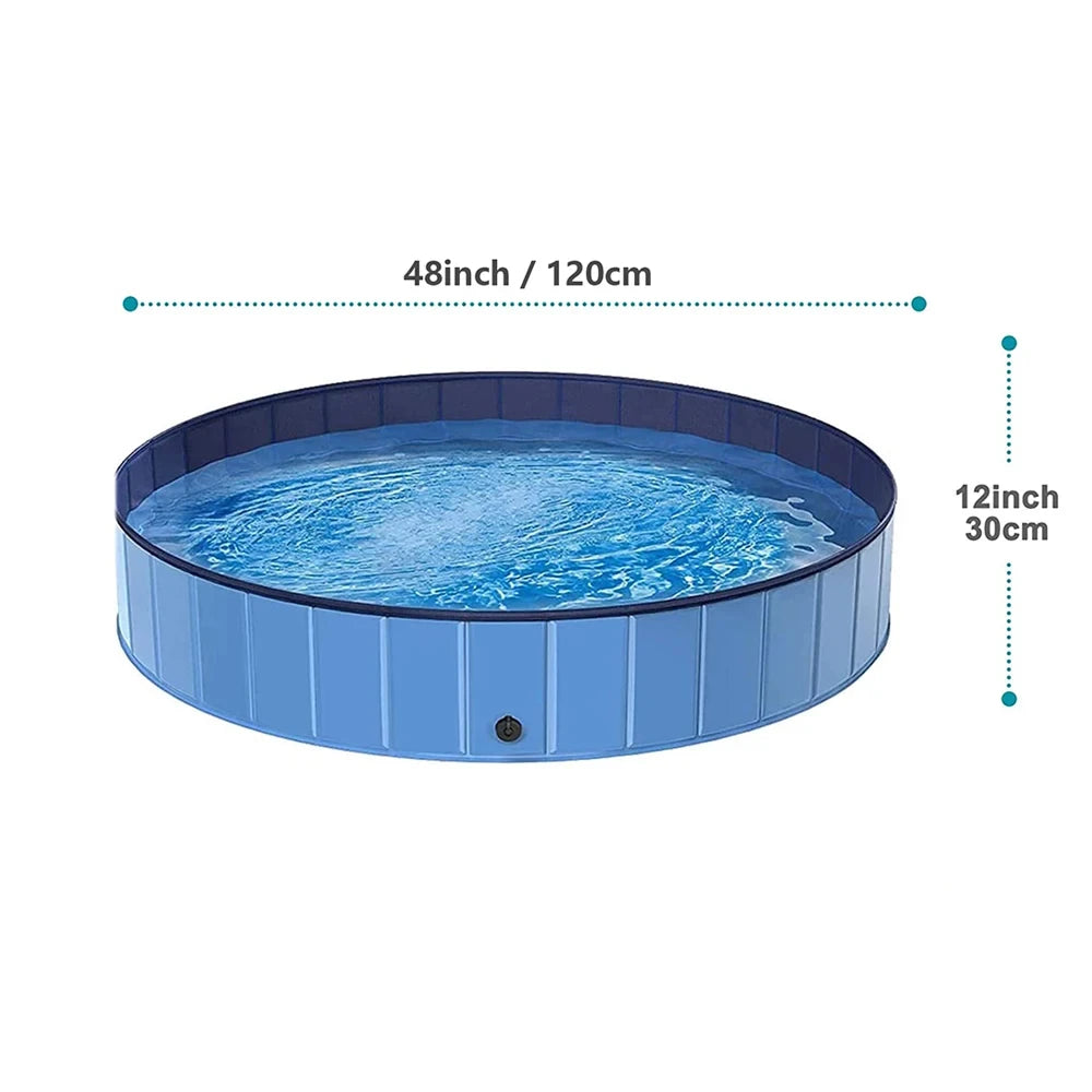 CWV Foldable Dog Swimming Pool And Portable Grooming Tub