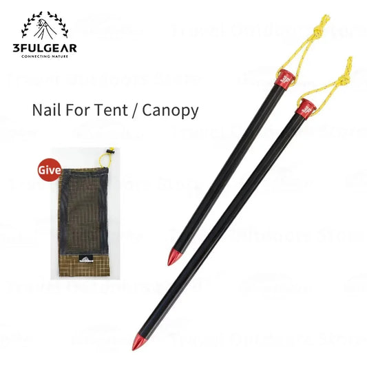 3F UL GEAR Tent Nails Aluminum Alloy Ground Pegs Set