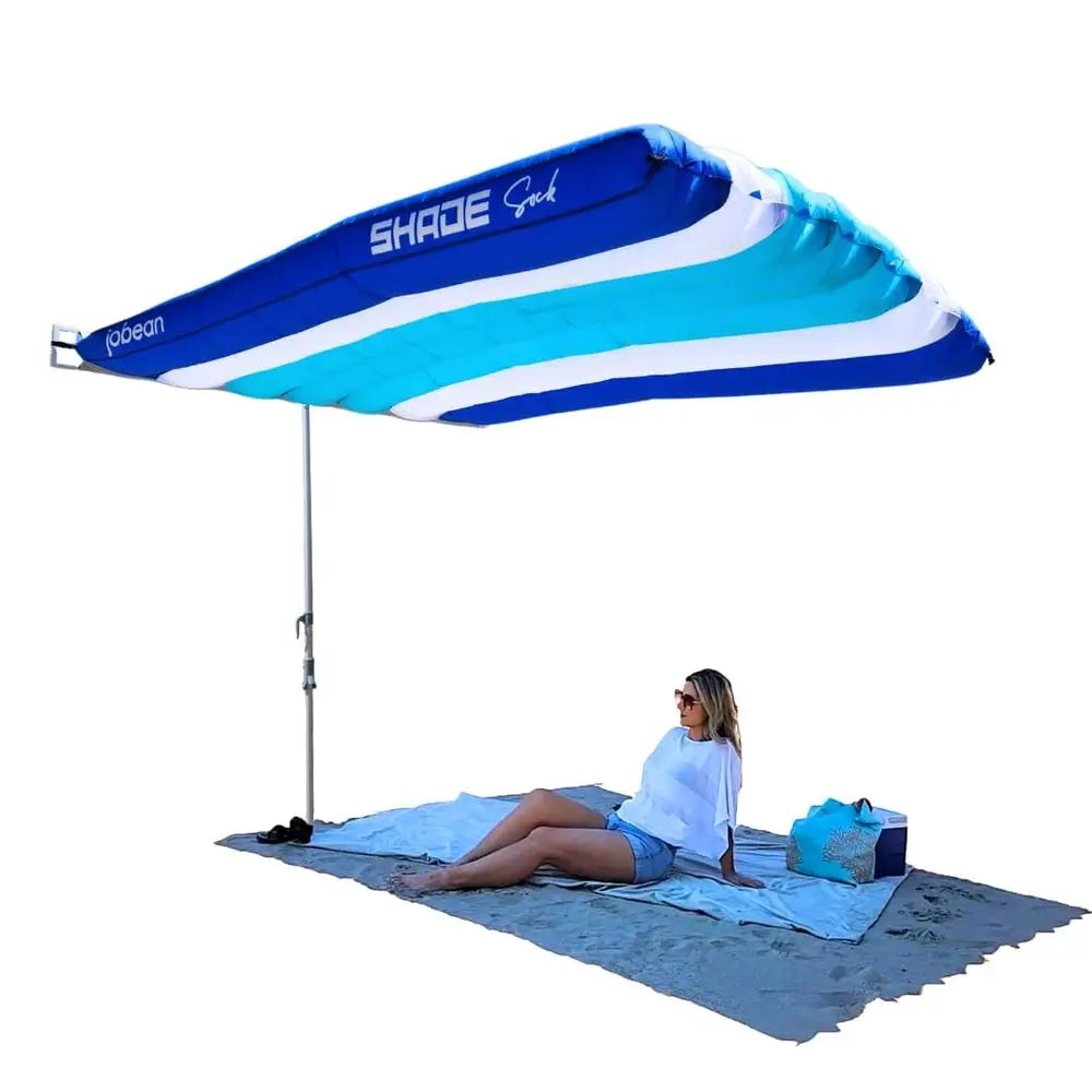 The Ultimate WindInflating Beach Shade Silent, NonFlapping Design, 8x10ft AutoDirecting Canopy LightWeight and Portable Easy 2