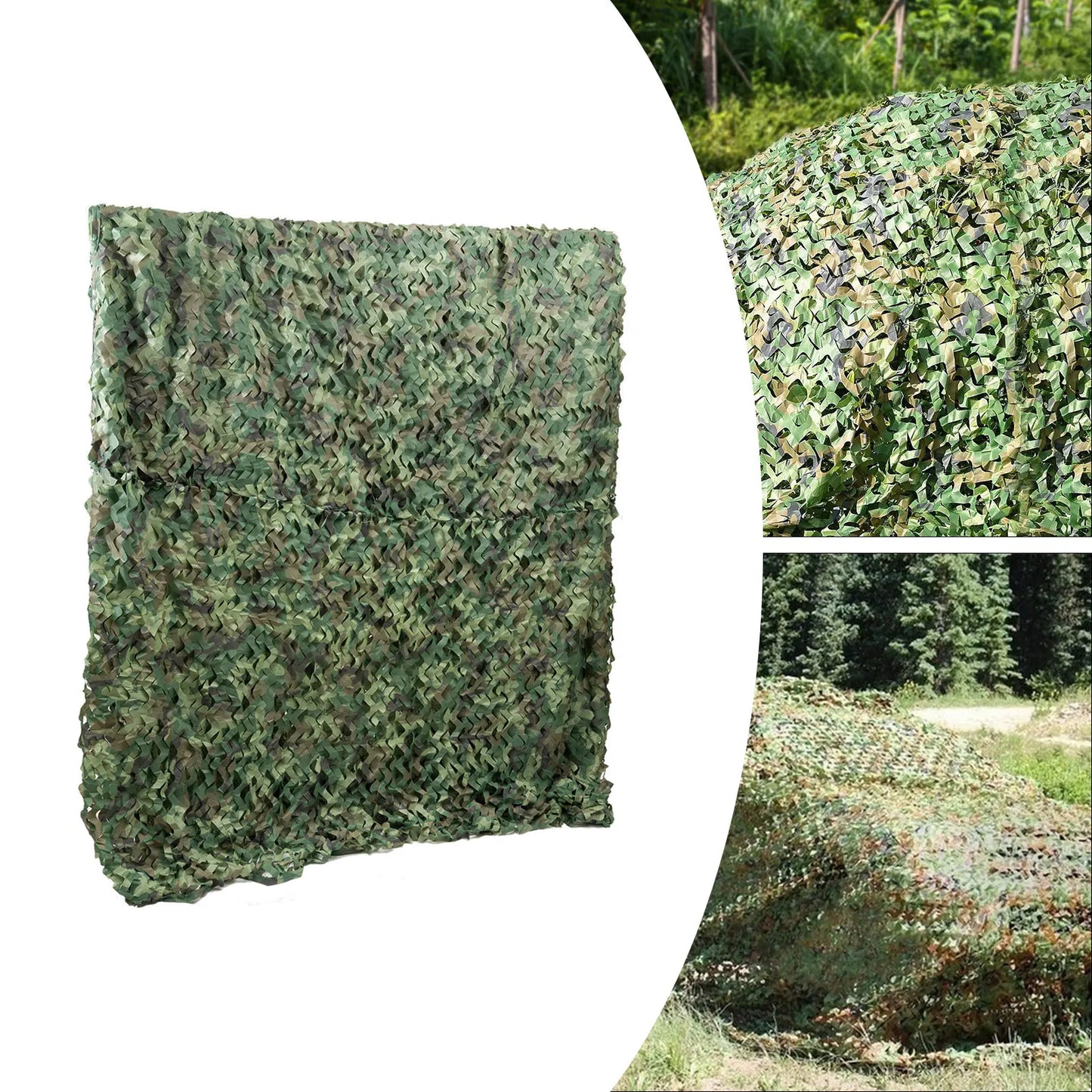 Bymaocar Camouflage Netting Sunshade for Camping and Hunting
