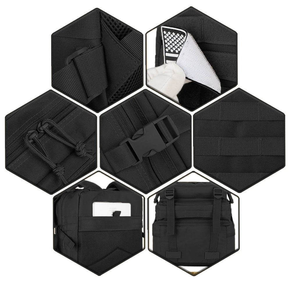 ReFire Gear Tactical Molle Backpack for Outdoor Trekking