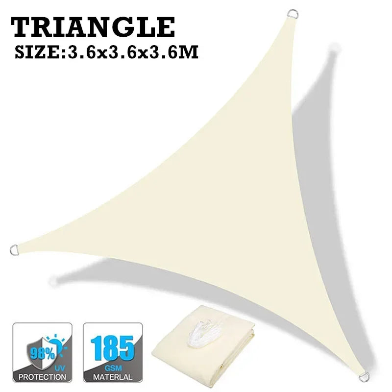 Waterproof Sunshade Sail For Outdoor Patio Pool Garden Shade