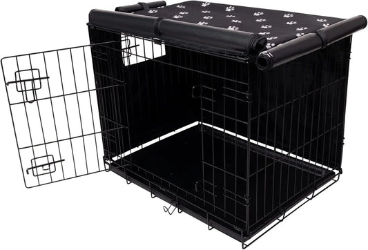 Durable Windproof Dog Crate Cover For Wire Kennels Indoor Outdoor