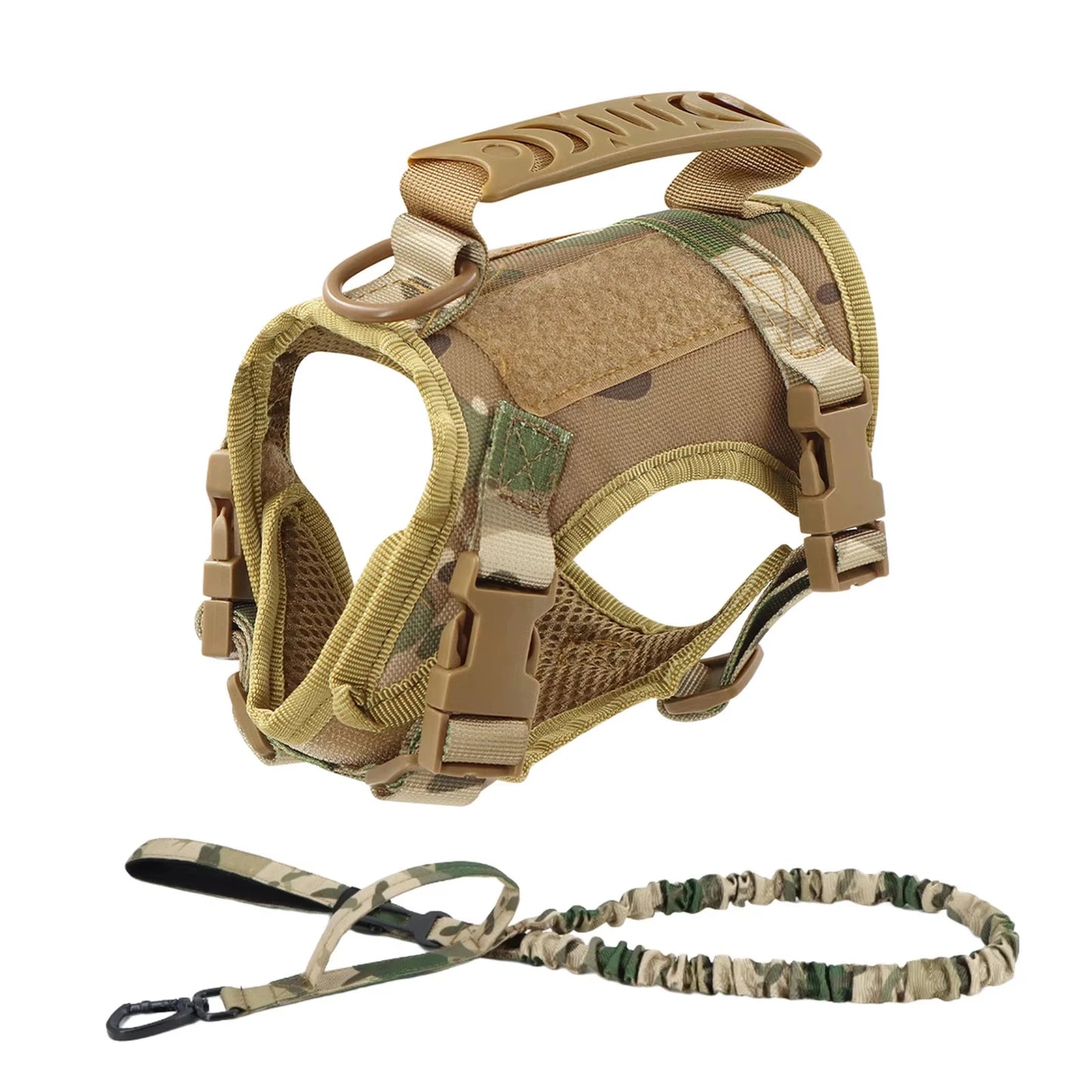 Tactical Puppy Harness And Leash Set For Small Dogs Training